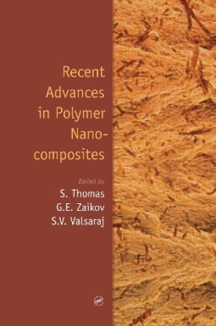 Cover of Recent Advances in Polymer Nanocomposites