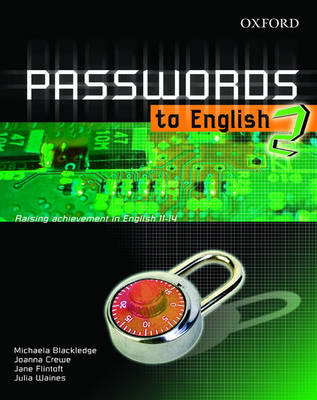 Book cover for Passwords to English: Students' Book 2
