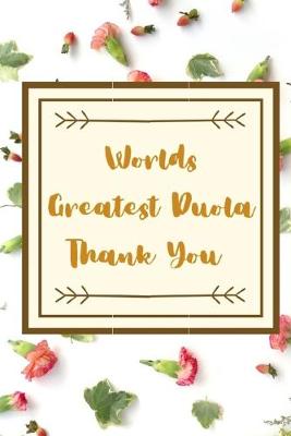 Book cover for Worlds Greatest Duola Thank You