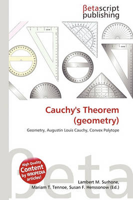 Book cover for Cauchy's Theorem (Geometry)