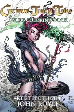 Cover of Grimm Fairy Tales Adult Coloring Book - Artist Spotlight: John Royle