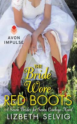 Book cover for The Bride Wore Red Boots