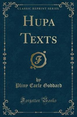 Book cover for Hupa Texts (Classic Reprint)