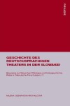 Book cover for Geschichte Des Deutschsprachigen Theaters in Der Slowakei