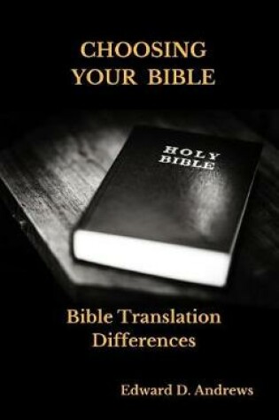 Cover of Choosing Your Bible