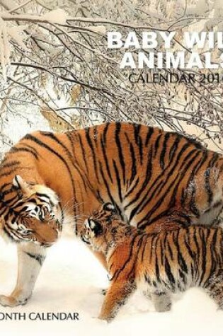 Cover of Baby Wild Animals Calendar 2016