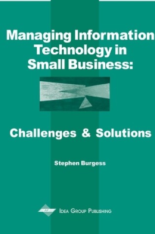 Cover of Managing Information Technology In Small Business