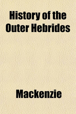 Book cover for History of the Outer Hebrides