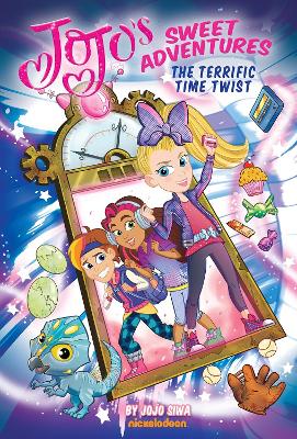 Book cover for The Terrific Time Twist (JoJo's Sweet Adventures #2)