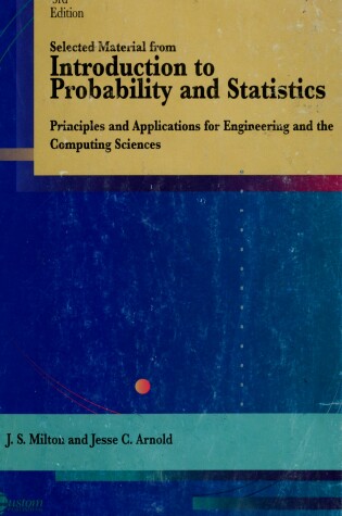 Cover of Ri Ism Intro Prob & Statistics