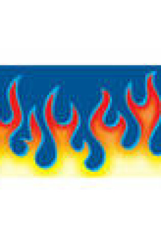 Cover of Hot Rod Flames Borders with Corners