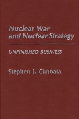 Cover of Nuclear War and Nuclear Strategy