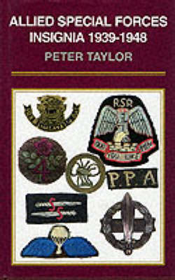 Book cover for Allied Special Forces Insignia 1939-1948