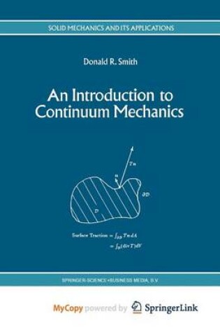 Cover of An Introduction to Continuum Mechanics - After Truesdell and Noll