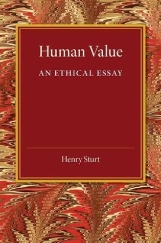 Cover of Human Value