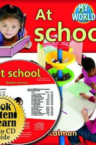 Cover of At School - CD + PB Book - Package