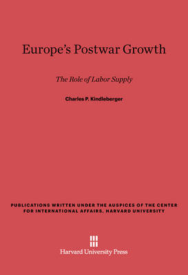 Book cover for Europe's Postwar Growth