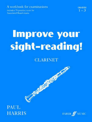 Book cover for Improve Your Sight-reading! Clarinet 1-3