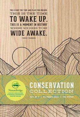 Book cover for Conservation Sewn Notebook Collection (Set of 3)
