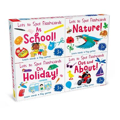 Book cover for Lots to Spot Flashcards Tray: My Busy Day