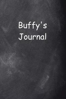 Cover of Buffy Personalized Name Journal Custom Name Gift Idea Buffy