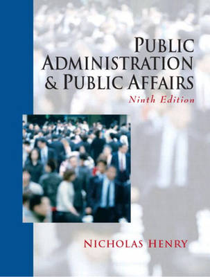 Book cover for Public Administration and Public Affairs