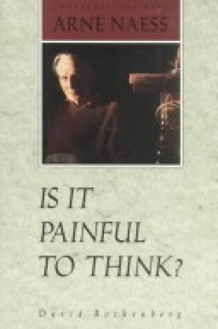 Cover of Is it Painful to Think?