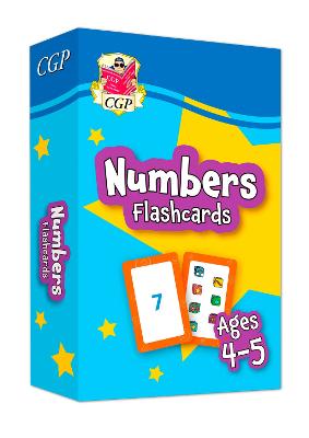 Book cover for Numbers Flashcards for Ages 4-5 (Reception)