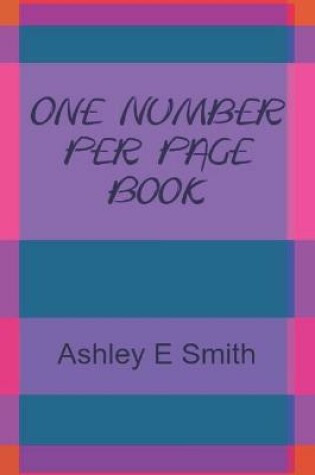 Cover of One Number Per Page Book