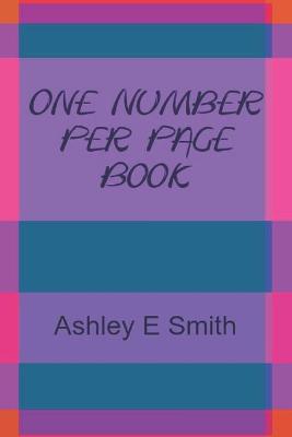 Book cover for One Number Per Page Book