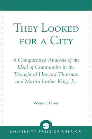 Cover of They Looked for a City