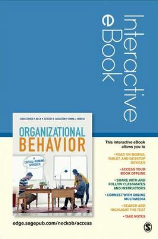 Cover of Organizational Behavior Interactive eBook Student Version