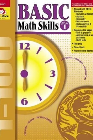 Cover of Basic Math Skills Grade 1