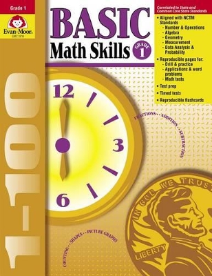 Cover of Basic Math Skills Grade 1