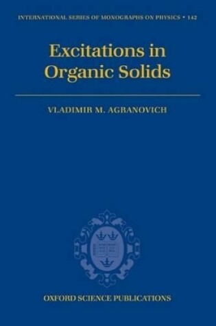 Cover of Excitations in Organic Solids