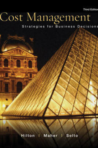 Cover of Cost Management: Strategies for Business Decisions with Student Success CD & OLC Premium Content