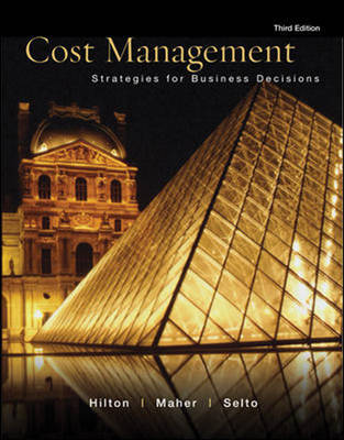 Book cover for Cost Management: Strategies for Business Decisions with Student Success CD & OLC Premium Content