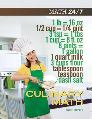 Book cover for Culinary Math