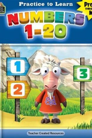 Cover of Numbers 1-20 (Prek-K)