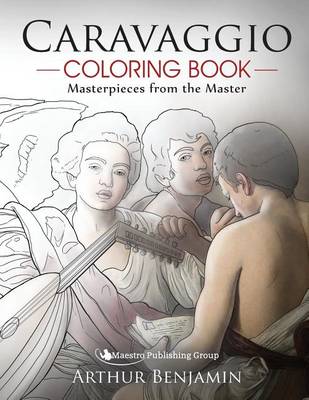 Book cover for Caravaggio Coloring Book