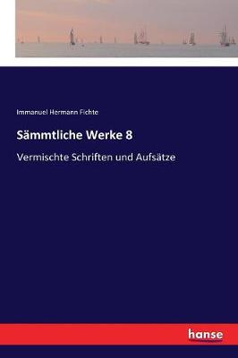 Book cover for Sämmtliche Werke 8