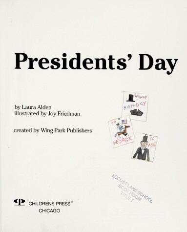 Book cover for Presidents Day