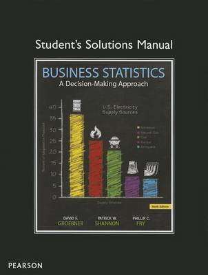 Book cover for Student Solutions Manual for Business Statistics