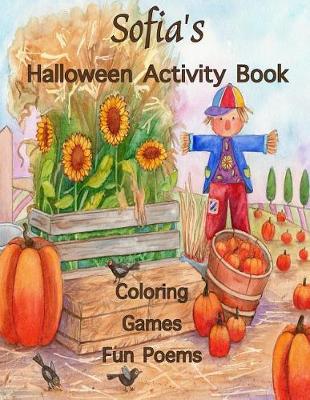 Book cover for Sofia's Halloween Activity Book