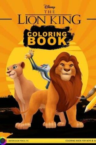 Cover of Lion King Coloring Pages