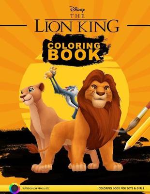 Book cover for Lion King Coloring Pages