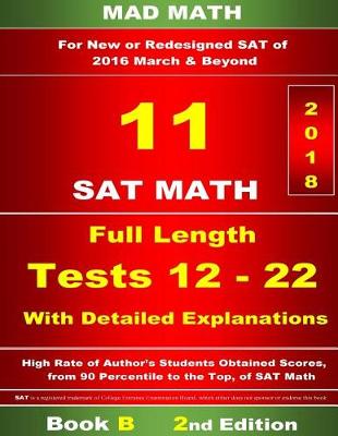 Book cover for Book B Redesigned SAT Tests 12-22