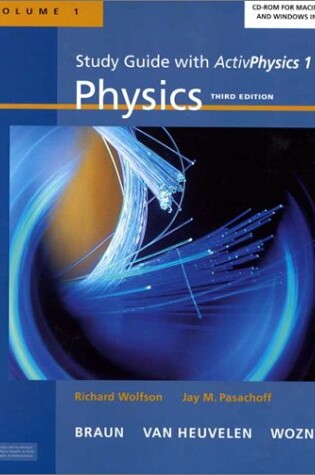 Cover of Study Guide with ActivPhysics 1, Vol. 1 (Stand-alone)