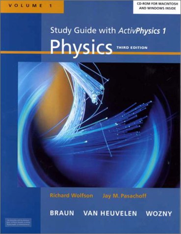 Book cover for Study Guide with ActivPhysics 1, Vol. 1 (Stand-alone)