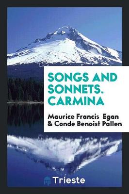 Book cover for Songs and Sonnets. Carmina